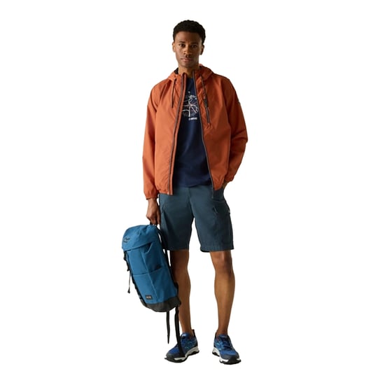 Regatta - "Shorebay" Jacke, wasserfest für Herren (Ziegelstein/Schwarz) - Image 4