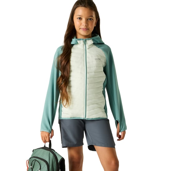 Regatta - "Andreson" Hybridjacke für Kinder (Moos/Ozean Nebel) - Image 4