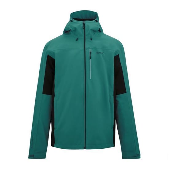 Regatta - "Birchdale II" Jacke, wasserfest für Herren (Mediterranea/Schwarz) - Image 1