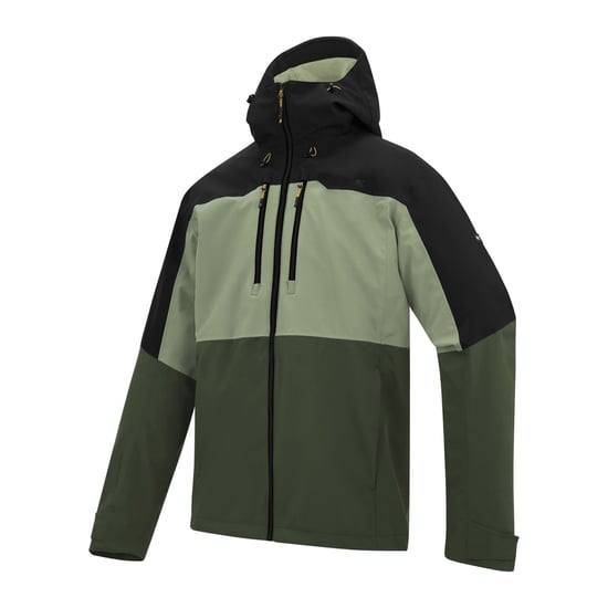 Regatta - "Maland II" Jacke, wasserfest für Herren (Salbei/Schwarz/Dunkel-Khaki) - Image 3