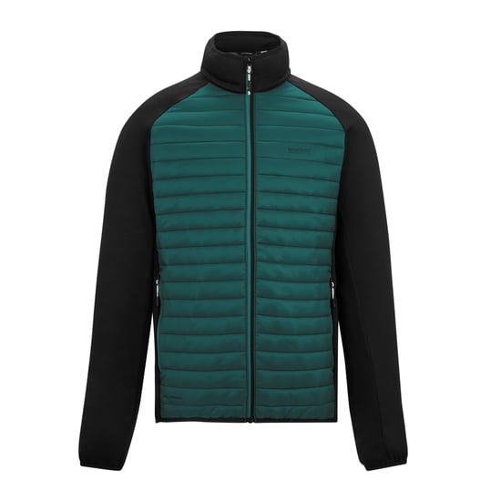 Regatta - "Clumber" Hybridjacke für Herren (Mittelmeergrün/Schwarz) - Image 1