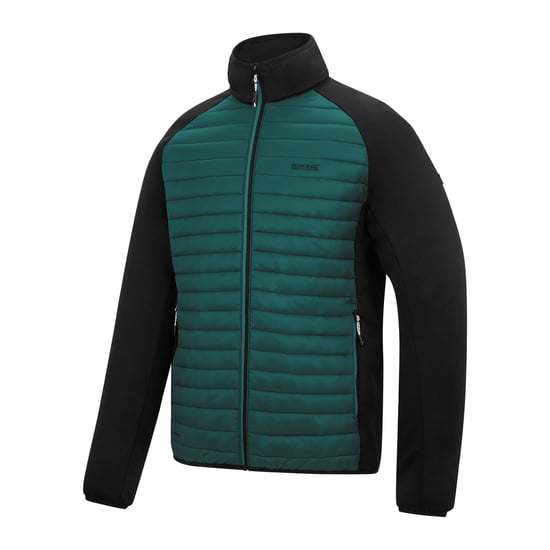 Regatta - "Clumber" Hybridjacke für Herren (Mittelmeergrün/Schwarz) - Image 3
