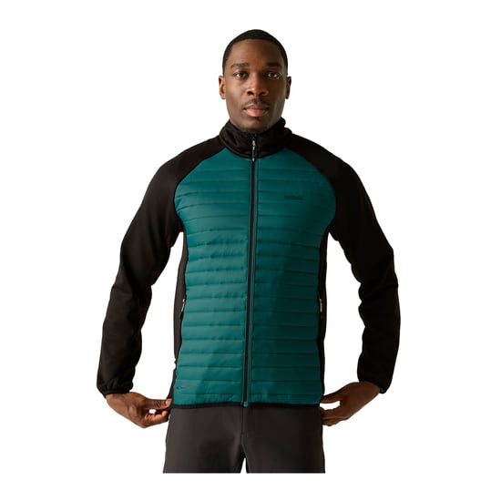 Regatta - "Clumber" Hybridjacke für Herren (Mittelmeergrün/Schwarz) - Image 4