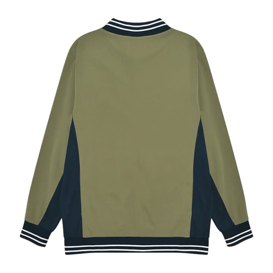 Lambretta - "Vintage" Jacke für Herren (Khakigrün/Dunkel-Marineblau/Weiß) - Image 2