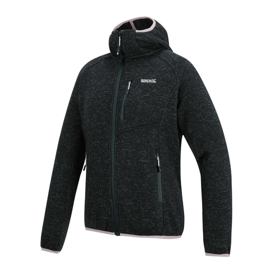 Regatta - "Newhill" Fleecejacke für Damen, mit Kapuze (Dunkler Sturm) - Image 3