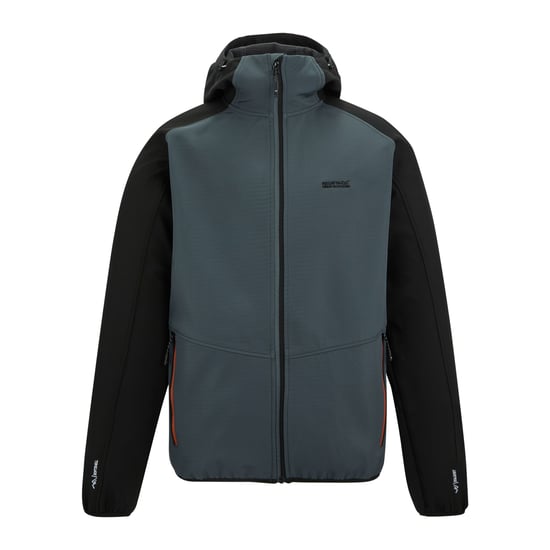 Regatta - "Arec III" Jacke für Herren (Dunkler Sturm/Schwarz/Ziegelstein) - Image 1
