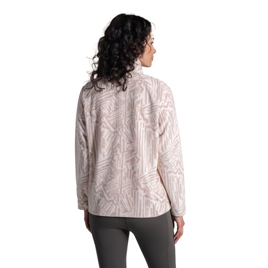 Craghoppers - "Annjela" Fleece-Oberteil für Damen, mit halbem Reißverschluss (Helles Pilz Beige) - Image 2