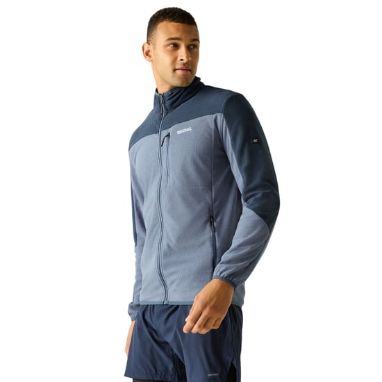 Regatta - "Freesdale" Fleecejacke für Herren (Blassblau/Nachthimmel) - Image 4