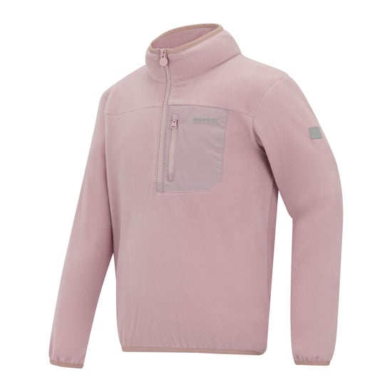 Regatta - "Frankie" Fleece-Oberteil für Kinder, mit halbem Reißverschluss (Puderlila) - Image 3