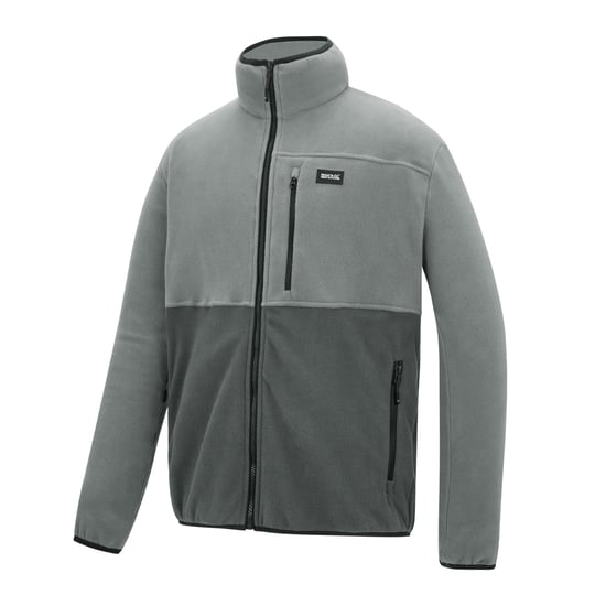 Regatta - "Frankie" Fleecejacke für Herren, Durchgehender Reißverschluss (Regenwetter/Bleigrau) - Image 3