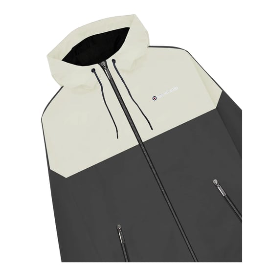 Lambretta - "SS26" Jacke für Herren, Kontrasteinsatz (Eisen/Silber) - Image 3