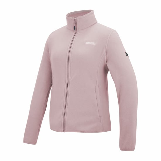 Regatta - "Clemence IV" Fleece Durchgehender Reißverschluss für Damen (Puderlila) - Image 3