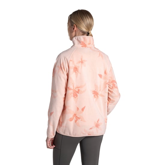 Craghoppers - "Reedmace" Fleece-Oberteil für Damen, mit halbem Reißverschluss (Pink) - Image 2
