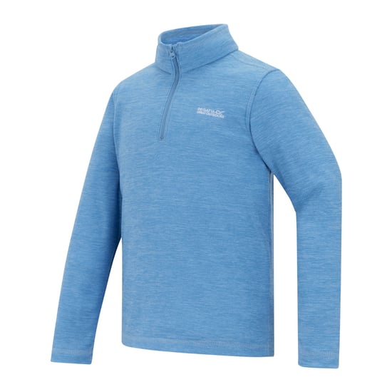 Regatta - "Hot Shot" Fleece-Oberteil für Kinder, mit kurzem Reißverschluss (gewaschenes Denim) - Image 3