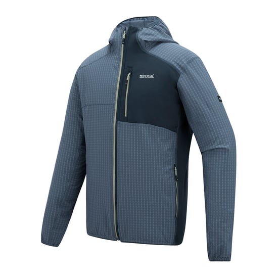Regatta - "Alven" Fleecejacke für Herren, Durchgehender Reißverschluss (Blassblau/Nachthimmel) - Image 5