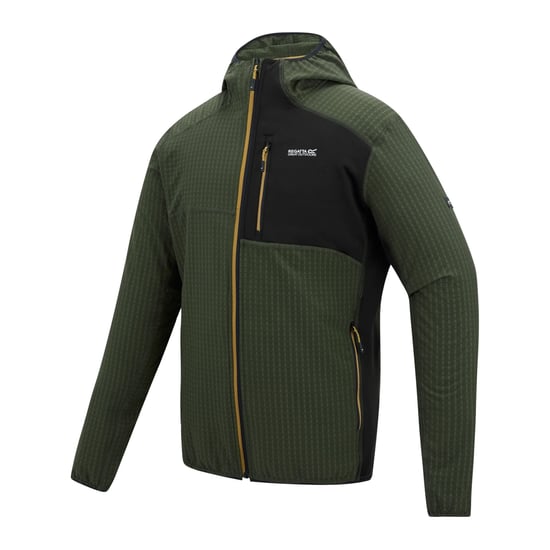 Regatta - "Alven" Fleecejacke für Herren, Durchgehender Reißverschluss (Blassblau/Nachthimmel) - Image 6