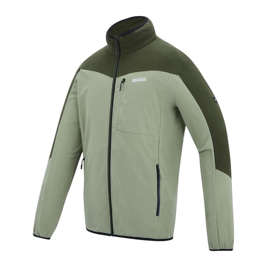 Regatta - "Freesdale" Fleecejacke für Herren (Leichter Salbei/Dunkel-Khaki) - Image 3