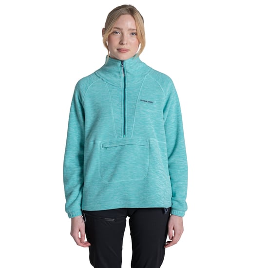 Craghoppers - "Esk II" Fleece-Oberteil für Damen, mit halbem Reißverschluss (Glasiger Aquamarin) - Image 3