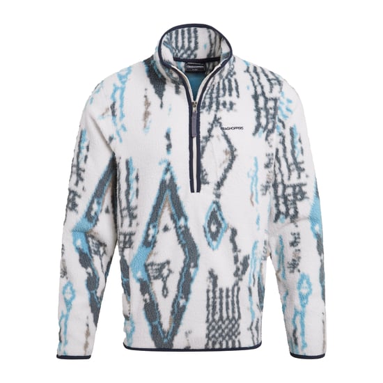 Craghoppers - "Tatton II" Fleece für Herren, mit halbem Reißverschluss (Segelweiß) - Image 1