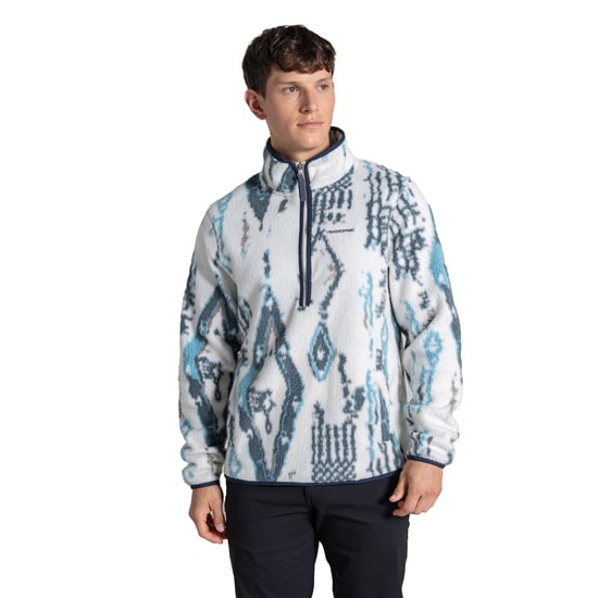 Craghoppers - "Tatton II" Fleece für Herren, mit halbem Reißverschluss (Segelweiß) - Image 3