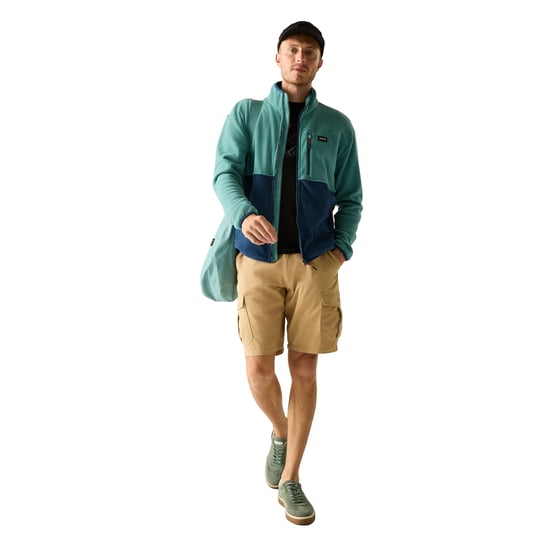 Regatta - "Frankie" Fleecejacke für Herren, Durchgehender Reißverschluss (Arktis/Dunkel-Jeansblau) - Image 4