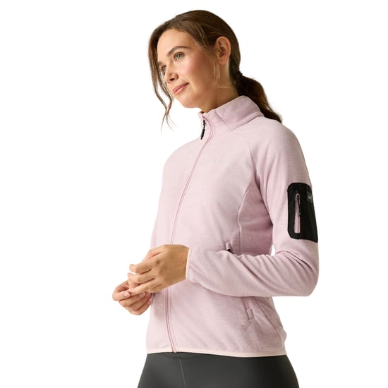 Regatta - "Rivendell" Fleecejacke für Damen, Durchgehender Reißverschluss (Puderlila) - Image 4