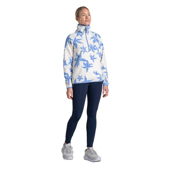 Craghoppers - "Reedmace" Fleece-Oberteil für Damen, mit halbem Reißverschluss (Immergrün Blau) - Image 4