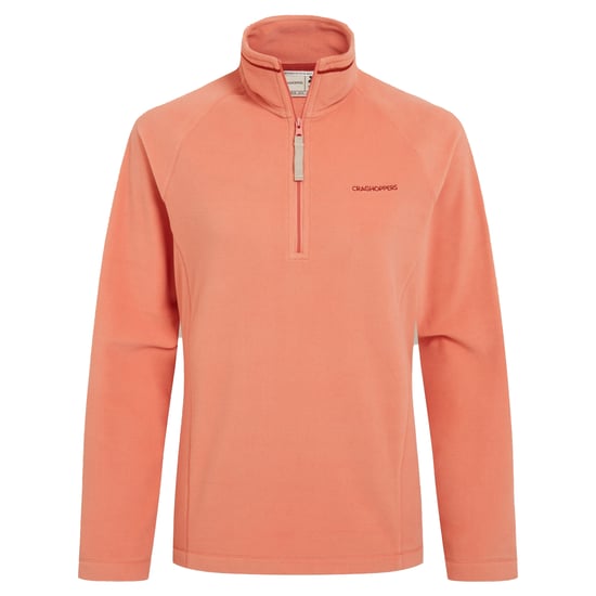 Craghoppers - "Nation Trust Miska" Fleece-Oberteil mit halbem Reißverschluss für Damen (Gewürzte Aprikose) - Image 1