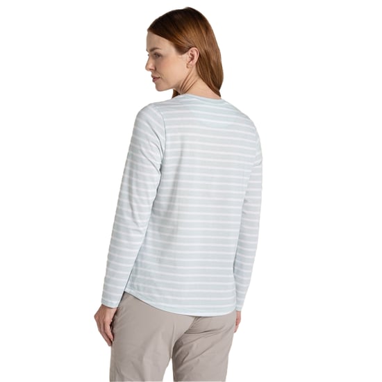 Craghoppers - "Akona" T-Shirt für Damen, Nosilife, Langärmlig (Nimbus Blau) - Image 2