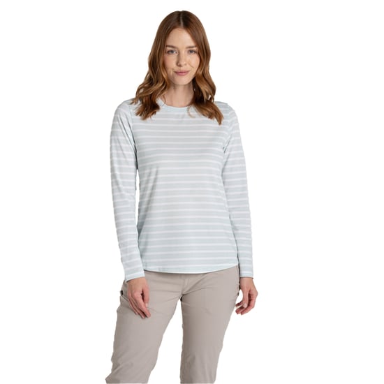 Craghoppers - "Akona" T-Shirt für Damen, Nosilife, Langärmlig (Nimbus Blau) - Image 3