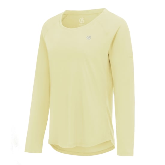 Dare 2B - "Serenity" T-Shirt für Damen, Langärmlig (Wachsgelb) - Image 3