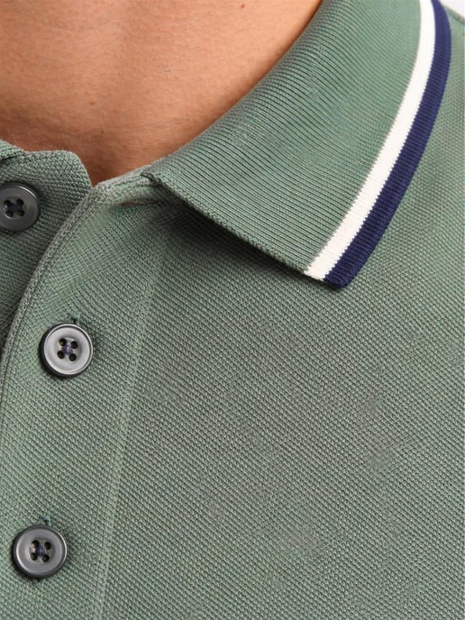 Ben Sherman | Herren Polohemd mit Kontraststreifen - Image 3