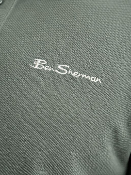 Ben Sherman | Herren Polohemd mit Kontraststreifen - Image 4