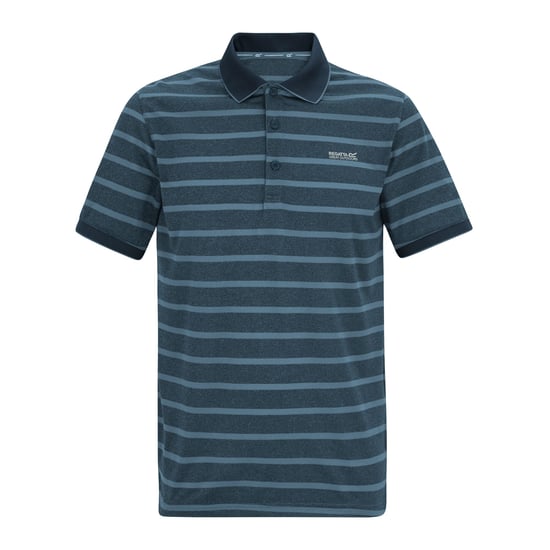 Regatta - "Kildra" Poloshirt für Herren (Nachthimmel/Blassblau) - Image 1
