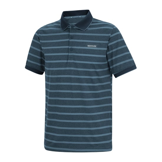 Regatta - "Kildra" Poloshirt für Herren (Nachthimmel/Blassblau) - Image 3
