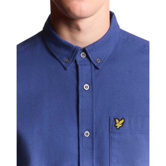 Lyle & Scott - Hemd für Herren, Flanell (Blau) - Image 3