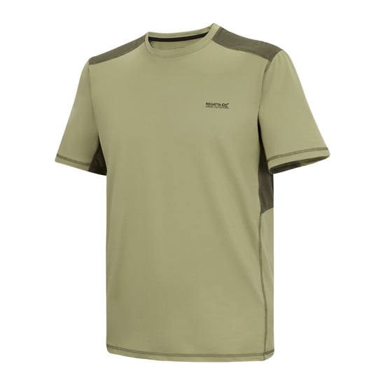 Regatta - "Virda" T-Shirt für Herren (Leichter Salbei/Dunkel-Khaki) - Image 3