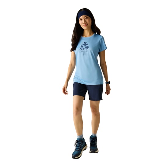 Regatta - "Fingal" T-Shirt für Damen (gewaschenes Denim) - Image 4