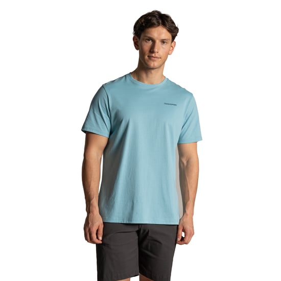 Craghoppers - "Lucent II" T-Shirt für Herren, Rückseitiger Aufdruck, kurzärmlig (Salzwasserpool) - Image 3