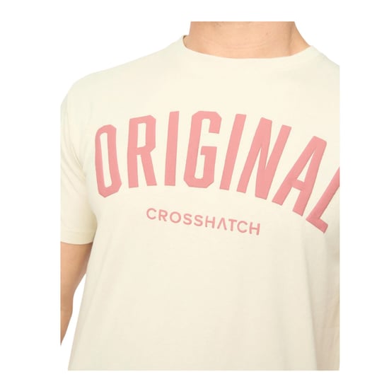 Crosshatch - "Kensby" T-Shirt für Herren (Neutral) - Image 3