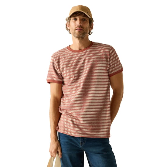 Regatta - "Benlin" T-Shirt für Herren (Ziegelstein/weißer Stein) - Image 5