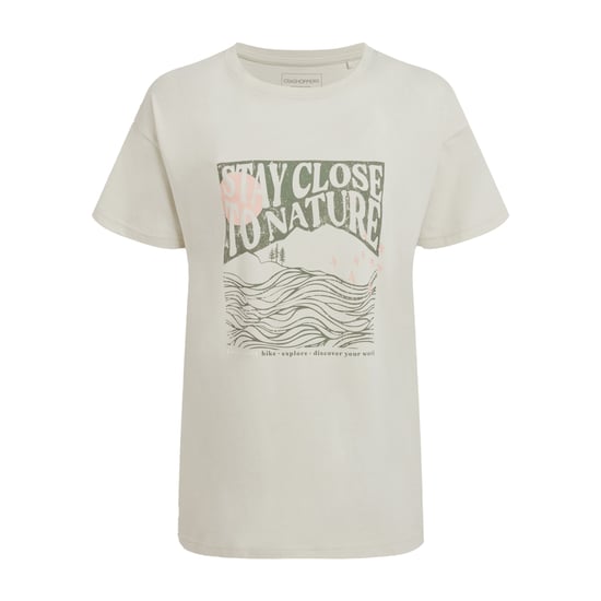 Craghoppers - "Yago Stay Close To Nature" T-Shirt für Damen, kurzärmlig (Birnentropfen) - Image 1