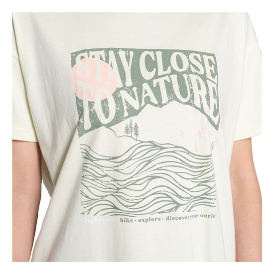 Craghoppers - "Yago Stay Close To Nature" T-Shirt für Damen, kurzärmlig (Birnentropfen) - Image 3