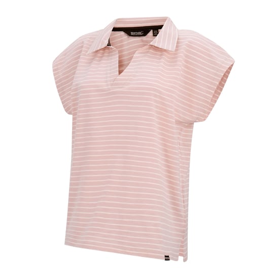Regatta - "Lorana" T-Shirt für Damen (Rosa Nebel/Weiß) - Image 3