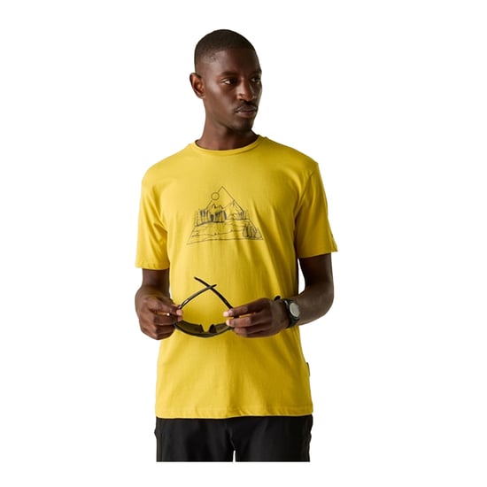 Dare 2B - "Movement III" T-Shirt für Herren (Öl Gelb) - Image 4
