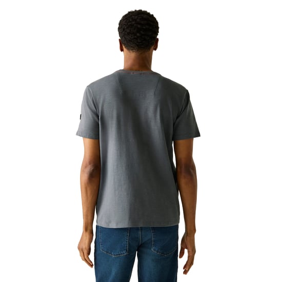 Regatta - "Finlo" T-Shirt für Herren (Dunkler Sturm) - Image 4