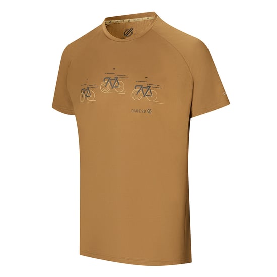 Dare 2B - "Tech II" T-Shirt für Herren (Kurkuma-Gelb) - Image 3