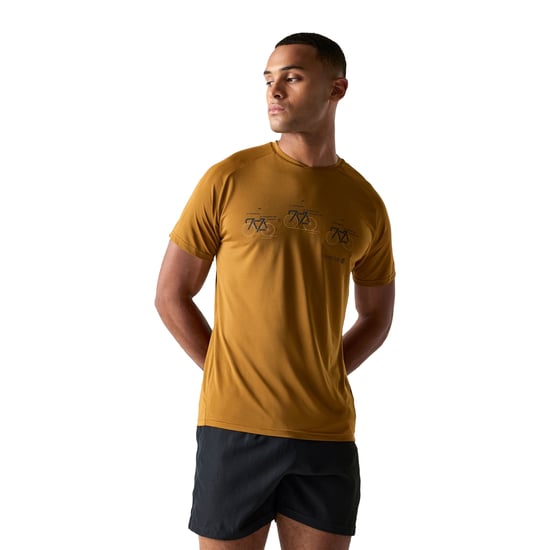 Dare 2B - "Tech II" T-Shirt für Herren (Kurkuma-Gelb) - Image 4