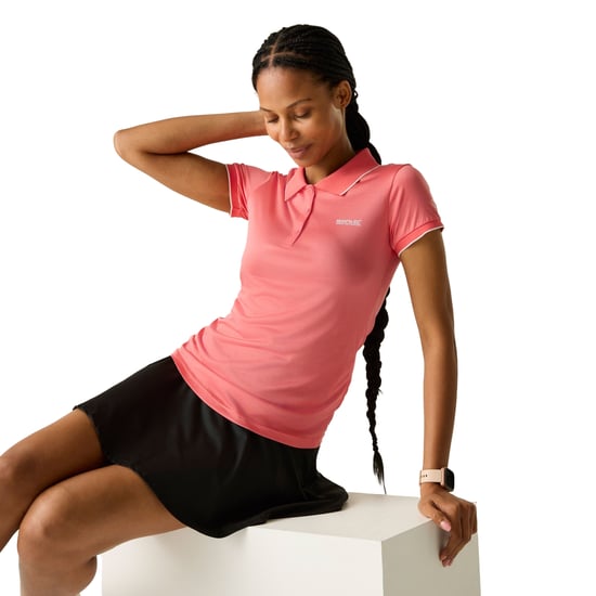 Regatta - "Remex II" Poloshirt für Damen (Pfirsichfarben unifarben) - Image 4