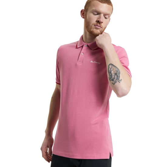 Ben Sherman - Poloshirt für Herren, Piqué (Calypso Koralle) - Image 3